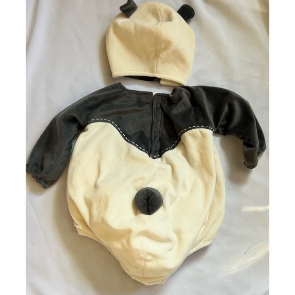 BABY STYLE PANDA 2 PC PUFFER HALLOWEEN COSTUMER SIZE 6-12 MONTHS - Picture 2 of 5
